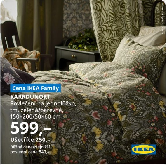 IKEA leták - Od pondělí 1.12.2025 (2025-12-01 - 2025-12-07)