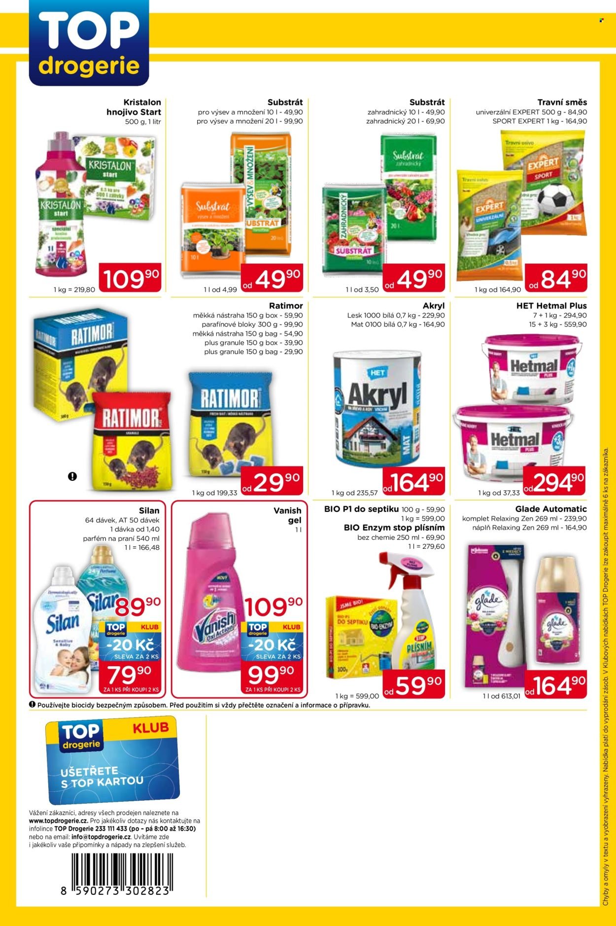 TOP DROGERIE leták - Od čtvrtka 5.3.2026 (2026-03-05 - 2026-03-14)