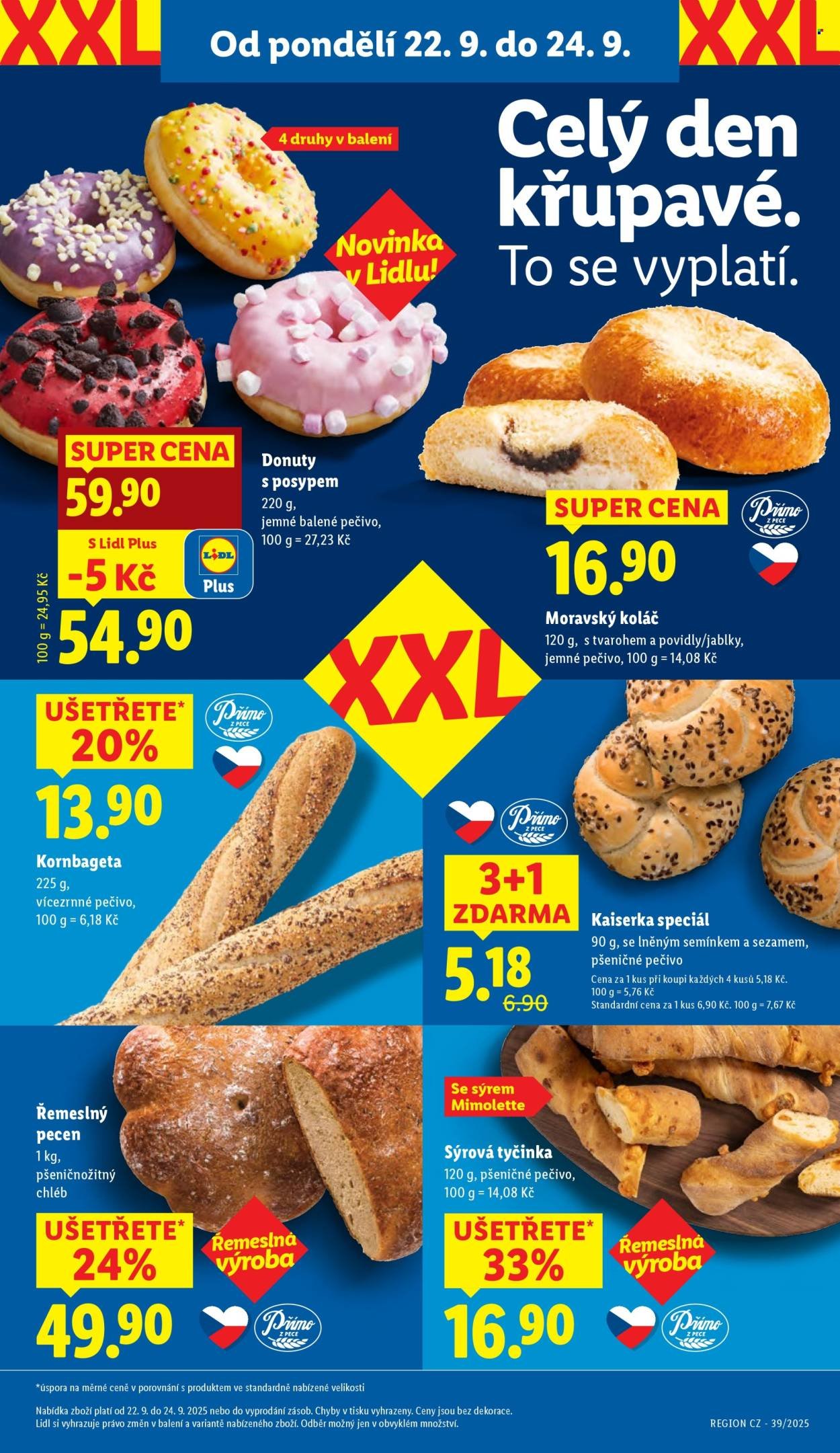 LIDL leták - Od pondělí 22.9.2025 (2025-09-22 - 2025-09-24)