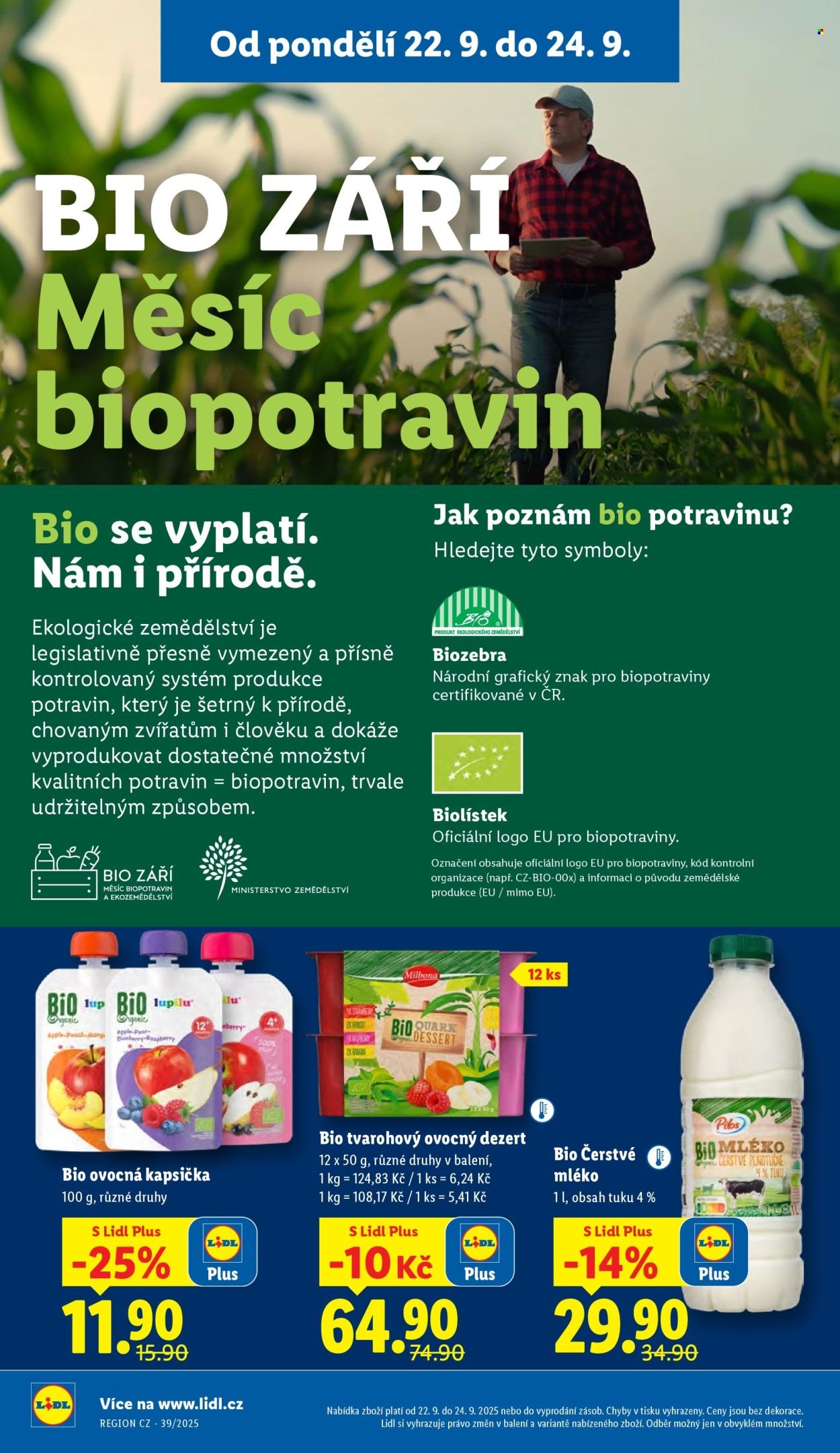 LIDL leták - Od pondělí 22.9.2025 (2025-09-22 - 2025-09-24)