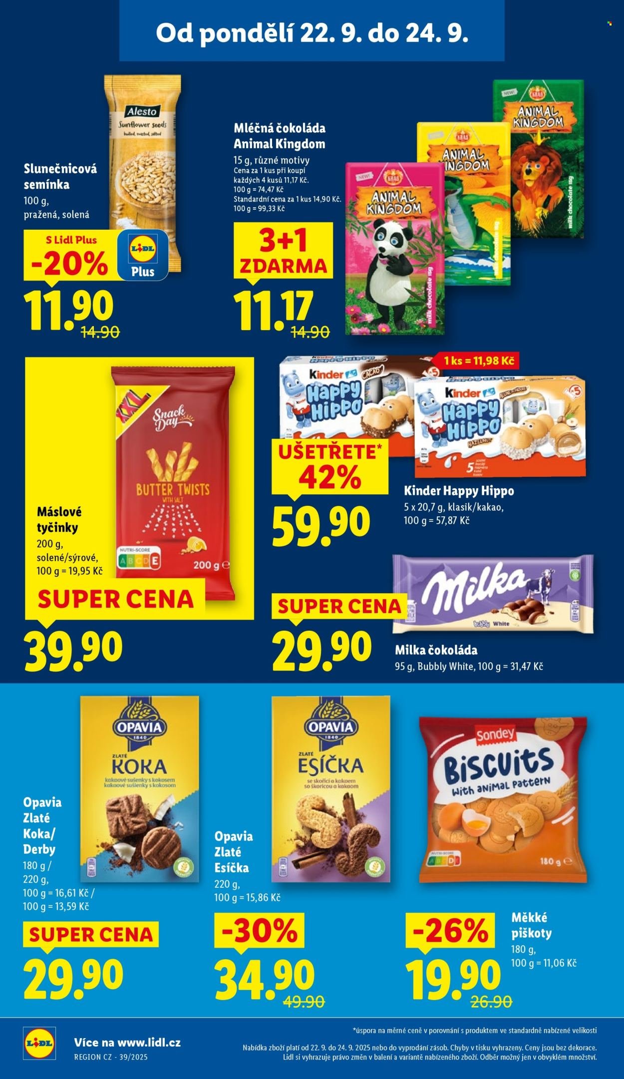 LIDL leták - Od pondělí 22.9.2025 (2025-09-22 - 2025-09-24)