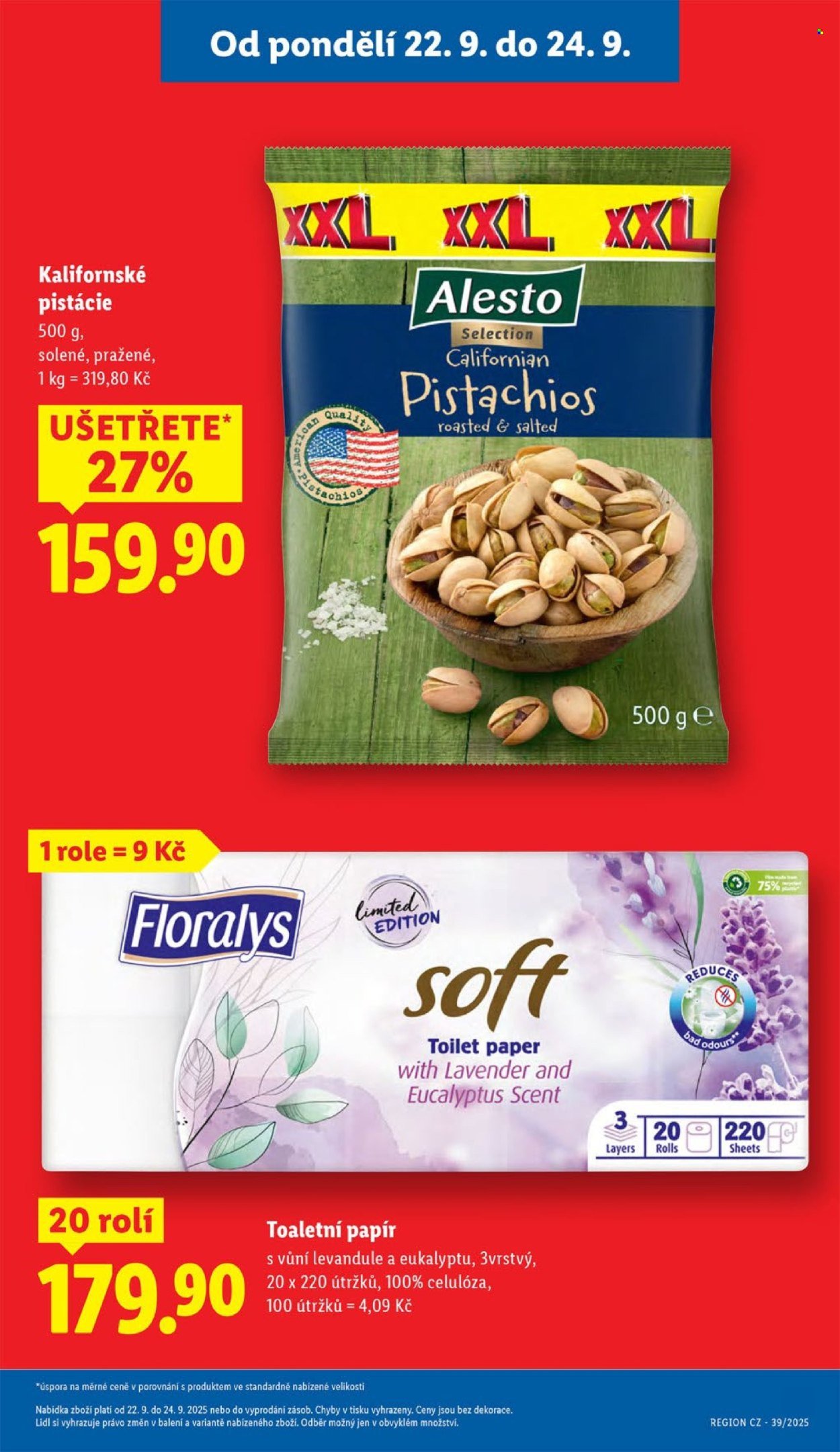 LIDL leták - Od pondělí 22.9.2025 (2025-09-22 - 2025-09-24)