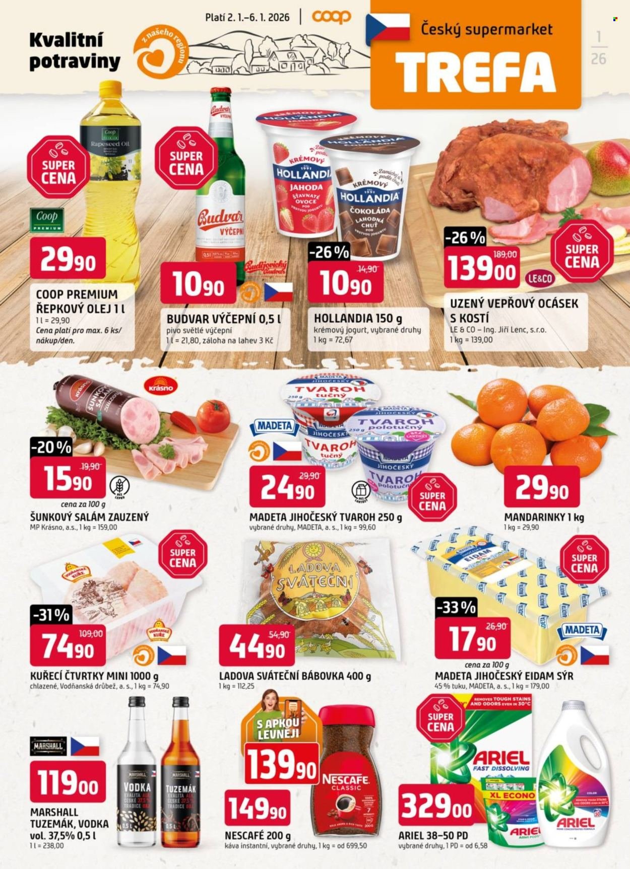 TREFA COOP leták - Od pátku 2.1.2026 (2026-01-02 - 2026-01-06)