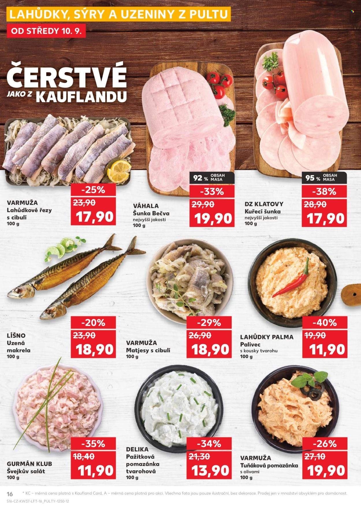 KAUFLAND leták - Od středy 10.9.2025 (2025-09-10 - 2025-09-16)