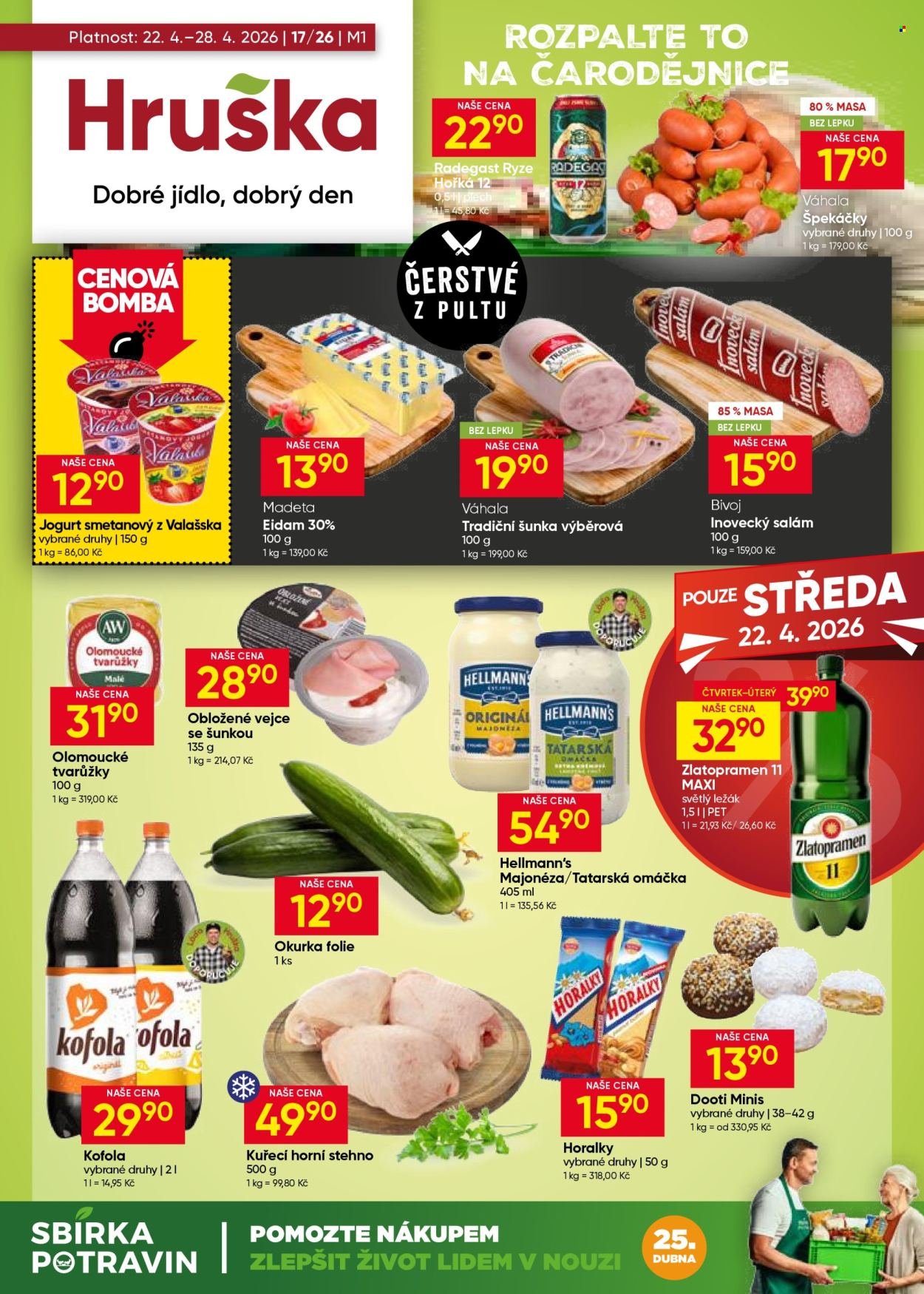 HRUŠKA leták - Aktuální leták (2026-04-22 - 2026-04-28)