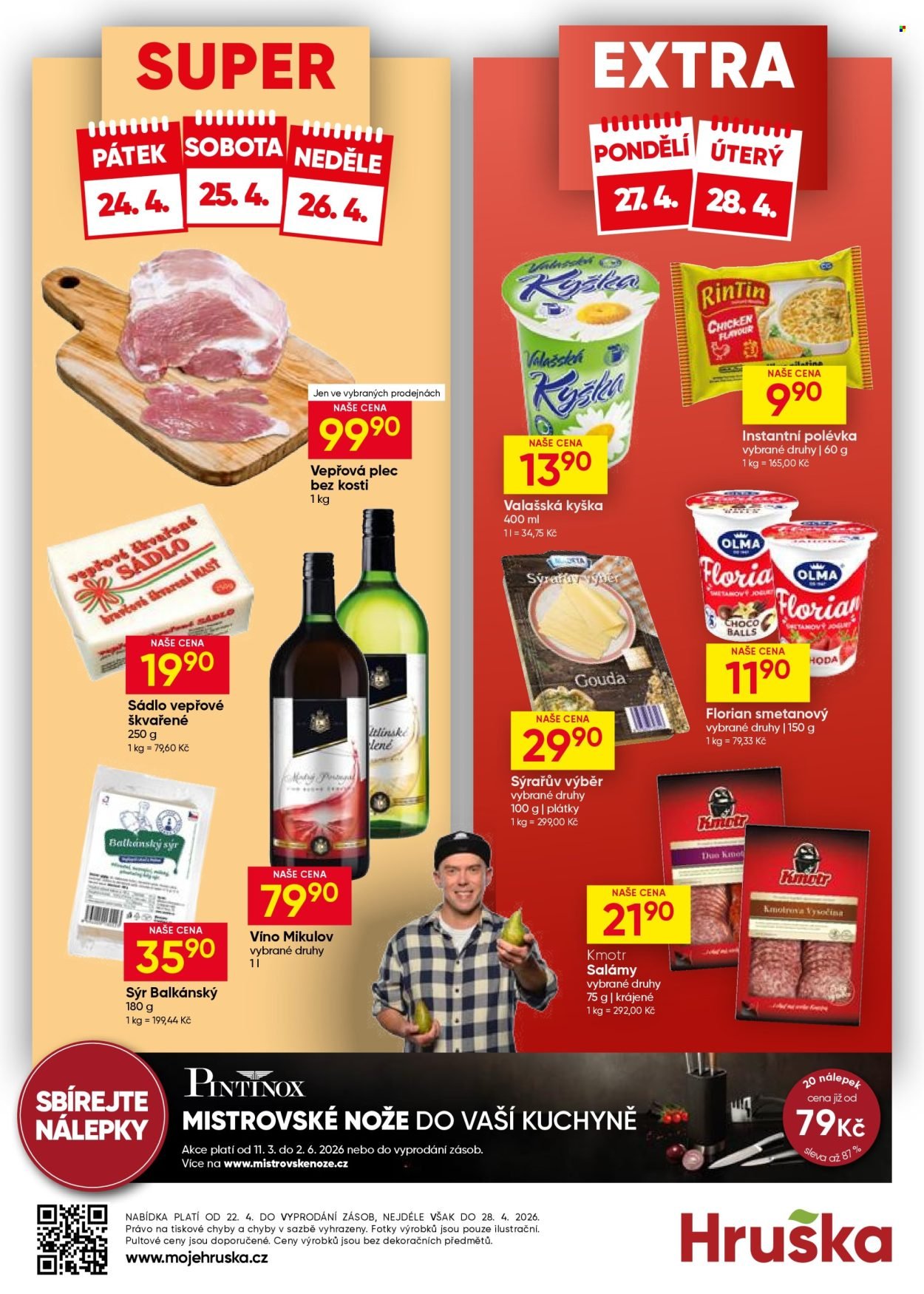 HRUŠKA leták - Aktuální leták (2026-04-22 - 2026-04-28)