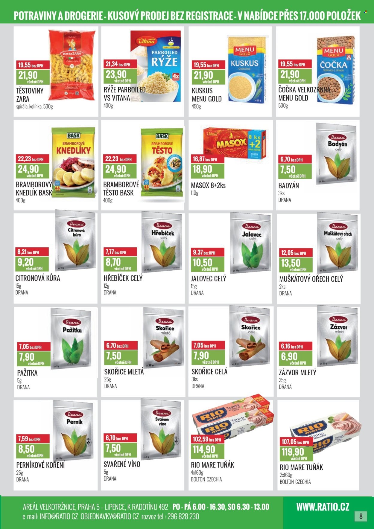 RATIO leták - Od soboty 1.11.2025 (2025-11-01 - 2025-11-30)