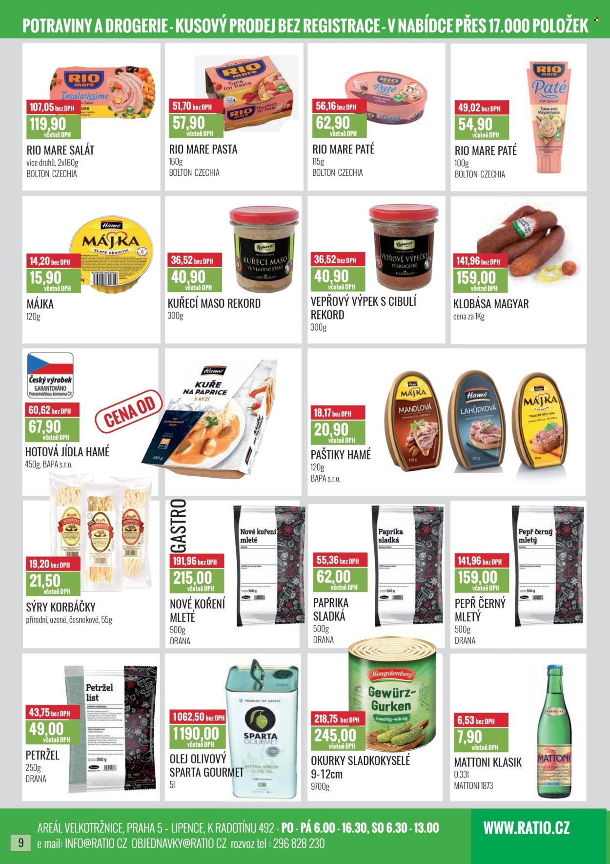 RATIO leták - Od soboty 1.11.2025 (2025-11-01 - 2025-11-30)