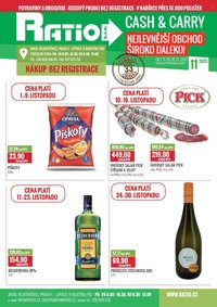 RATIO leták - Od soboty 1.11.2025 (2025-11-01 - 2025-11-30)