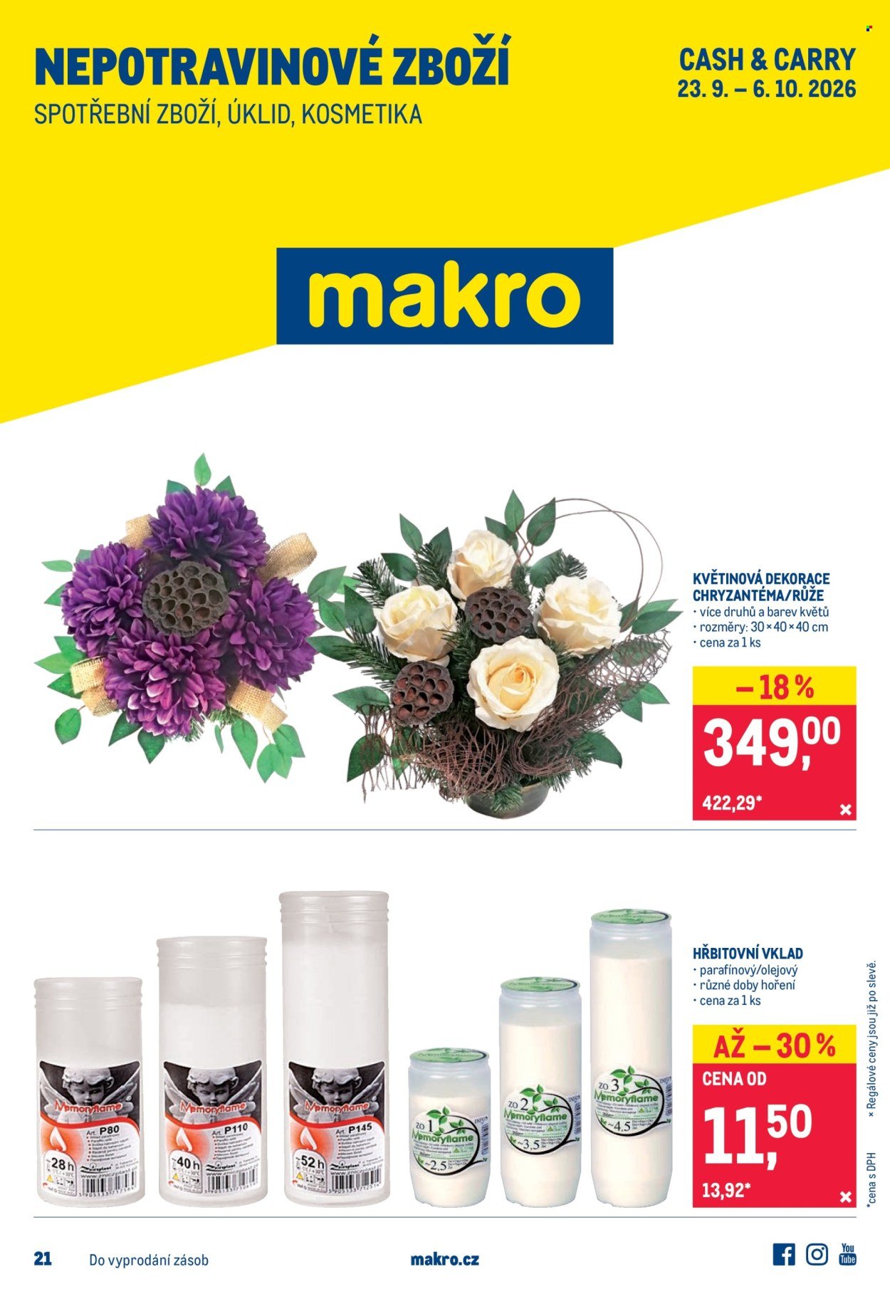 MAKRO leták - Nepotravinové zboží