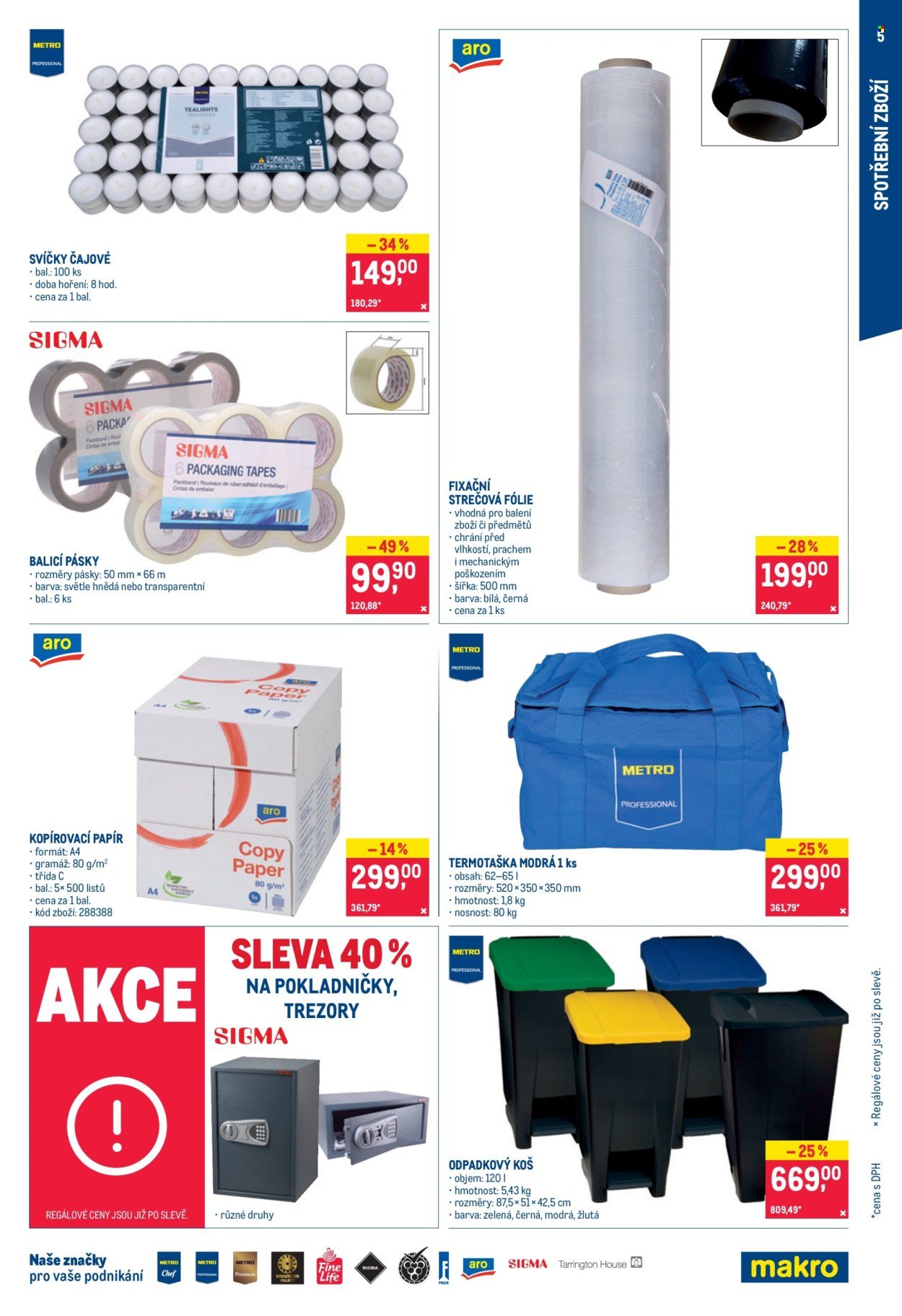 MAKRO leták - Nepotravinové zboží