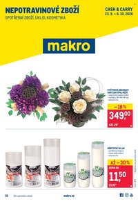 MAKRO leták - Nepotravinové zboží