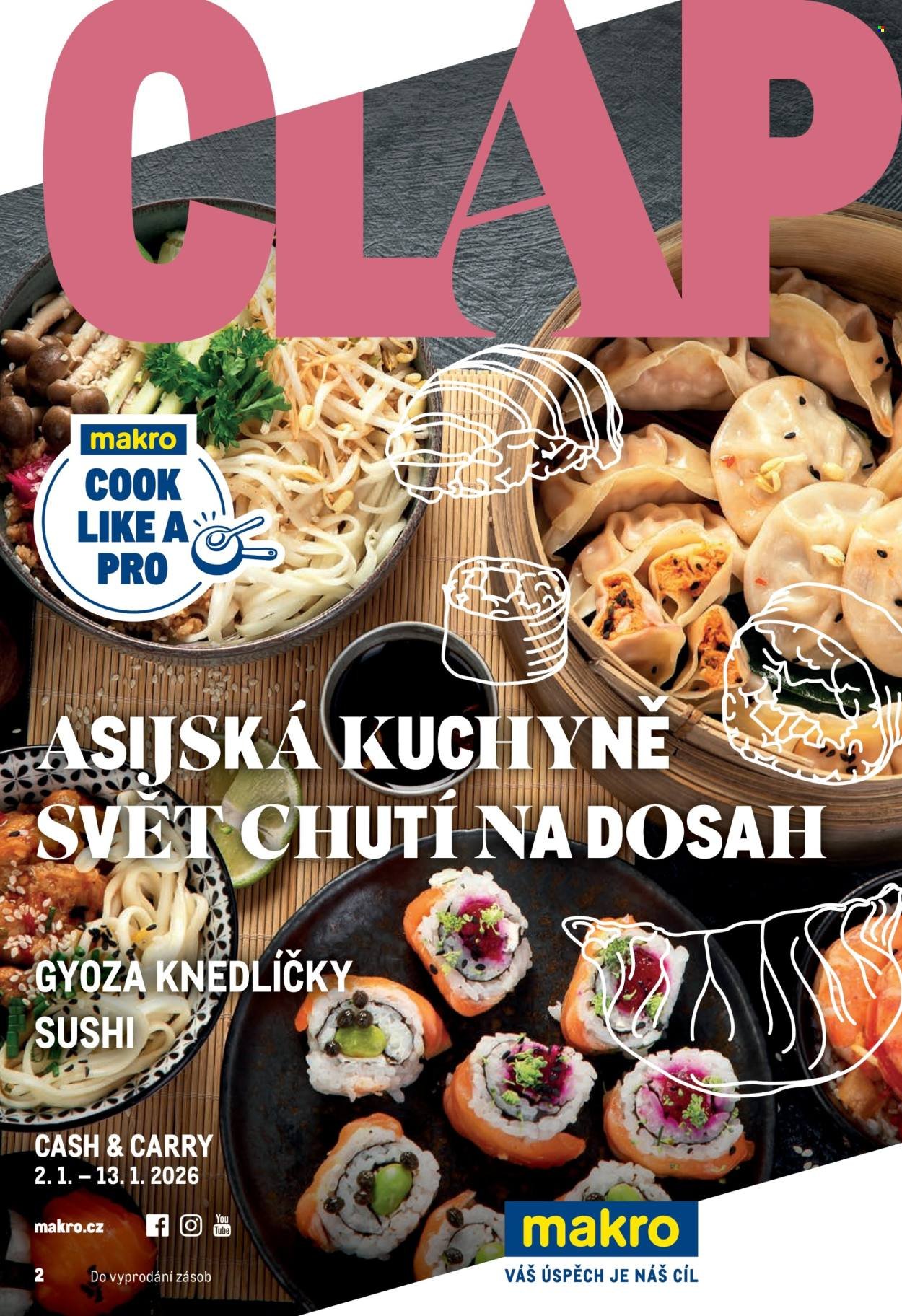 MAKRO leták - Pro milovníky jídla (2026-01-02 - 2026-01-13)