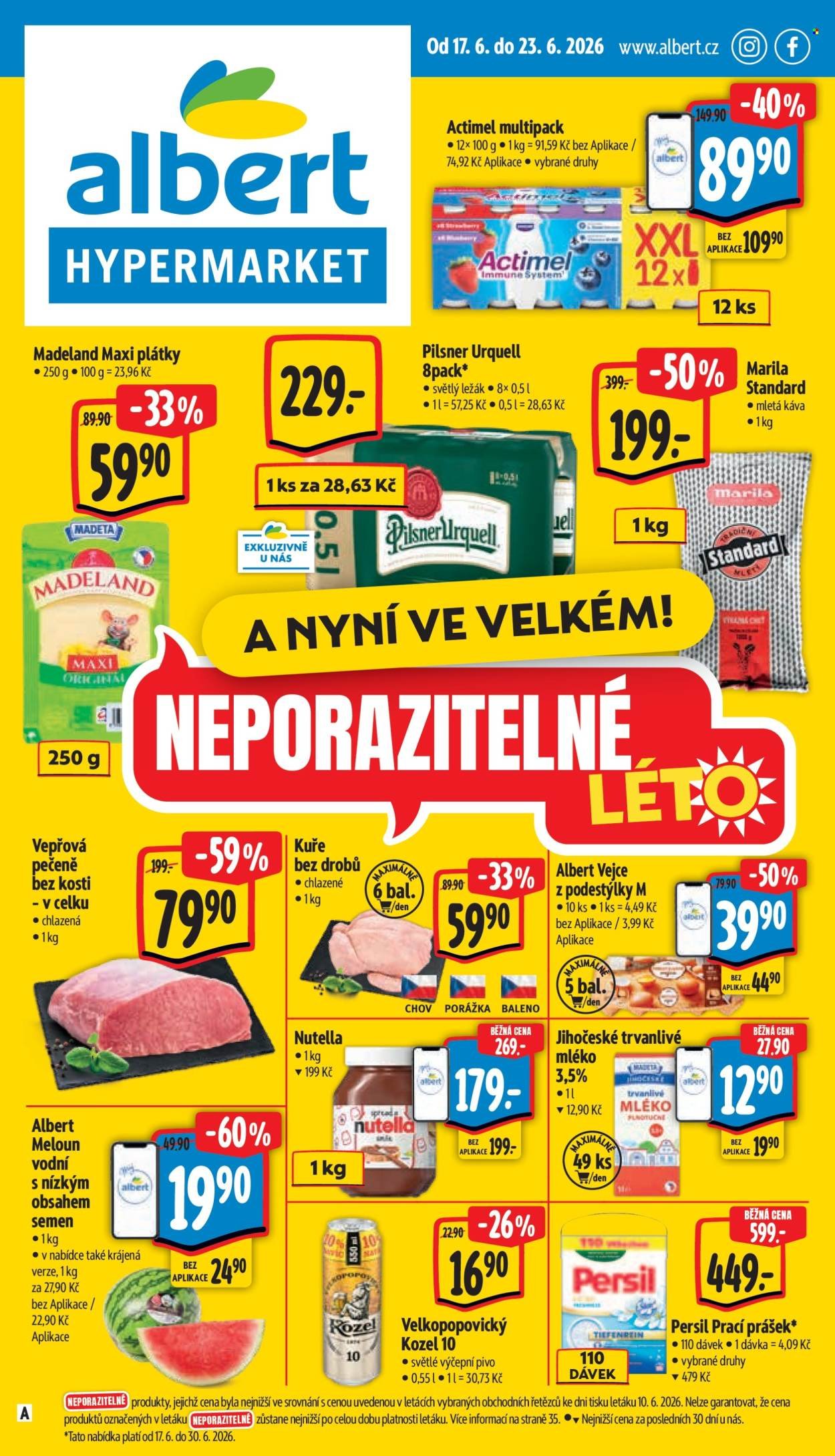 ALBERT leták - Neporazitelné léto