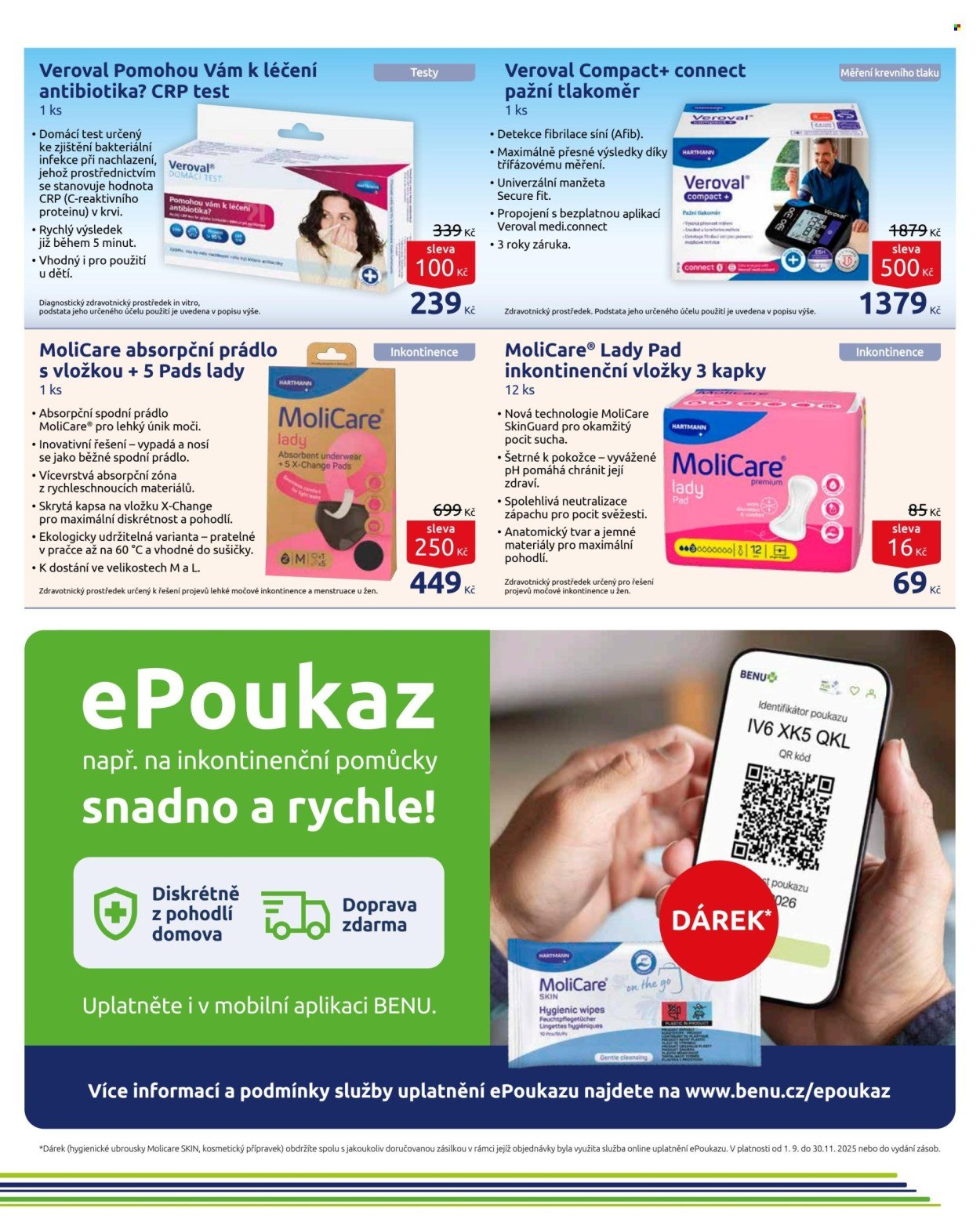 BENU LÉKÁRNA leták - Akční leták (2025-11-01 - 2025-11-30)