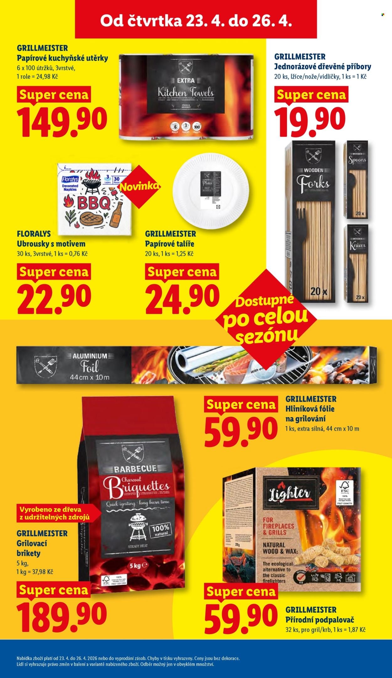 LIDL leták - Od čtvrtka 23.4.2026 (2026-04-23 - 2026-04-26)