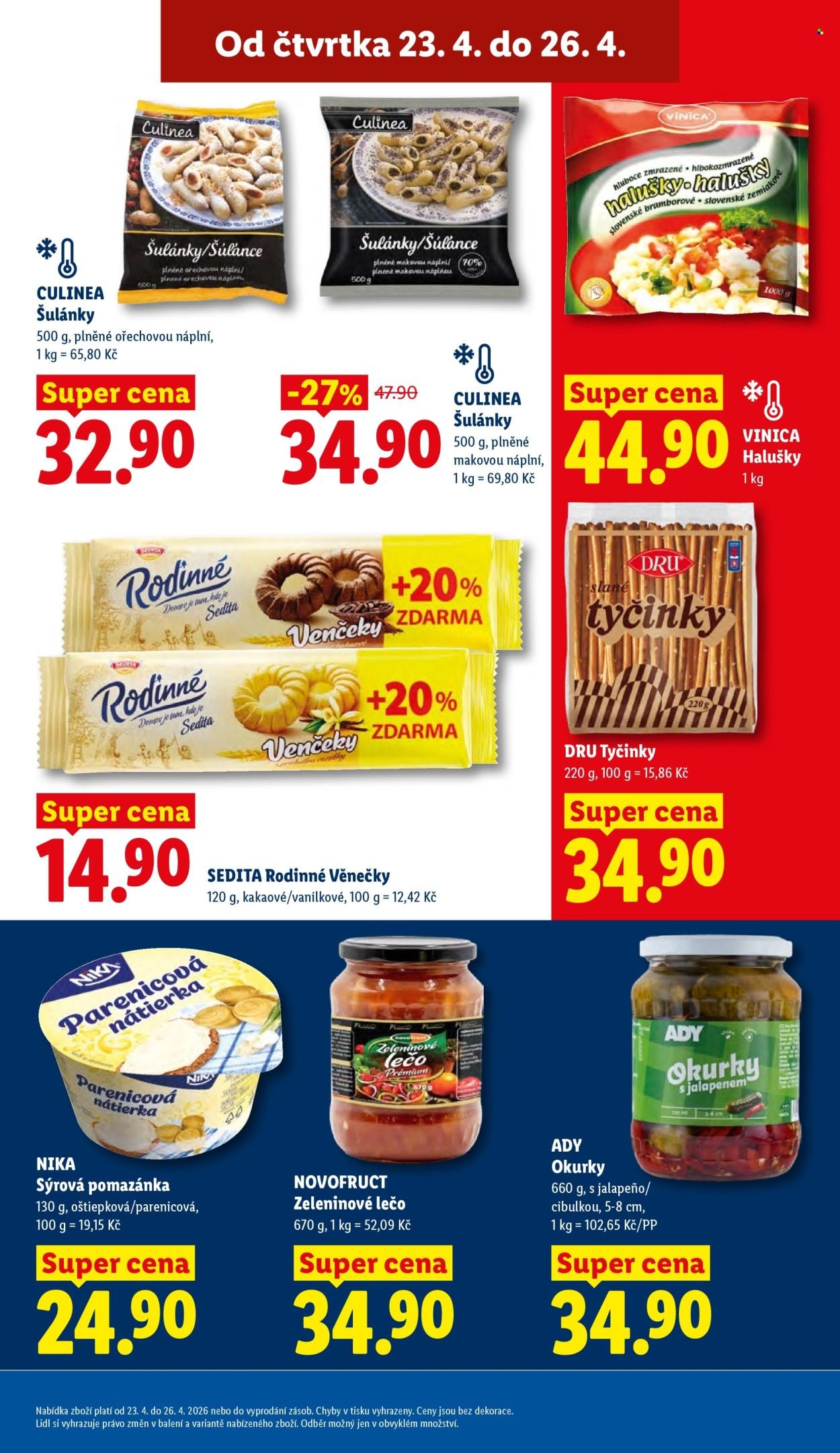 LIDL leták - Od čtvrtka 23.4.2026 (2026-04-23 - 2026-04-26)