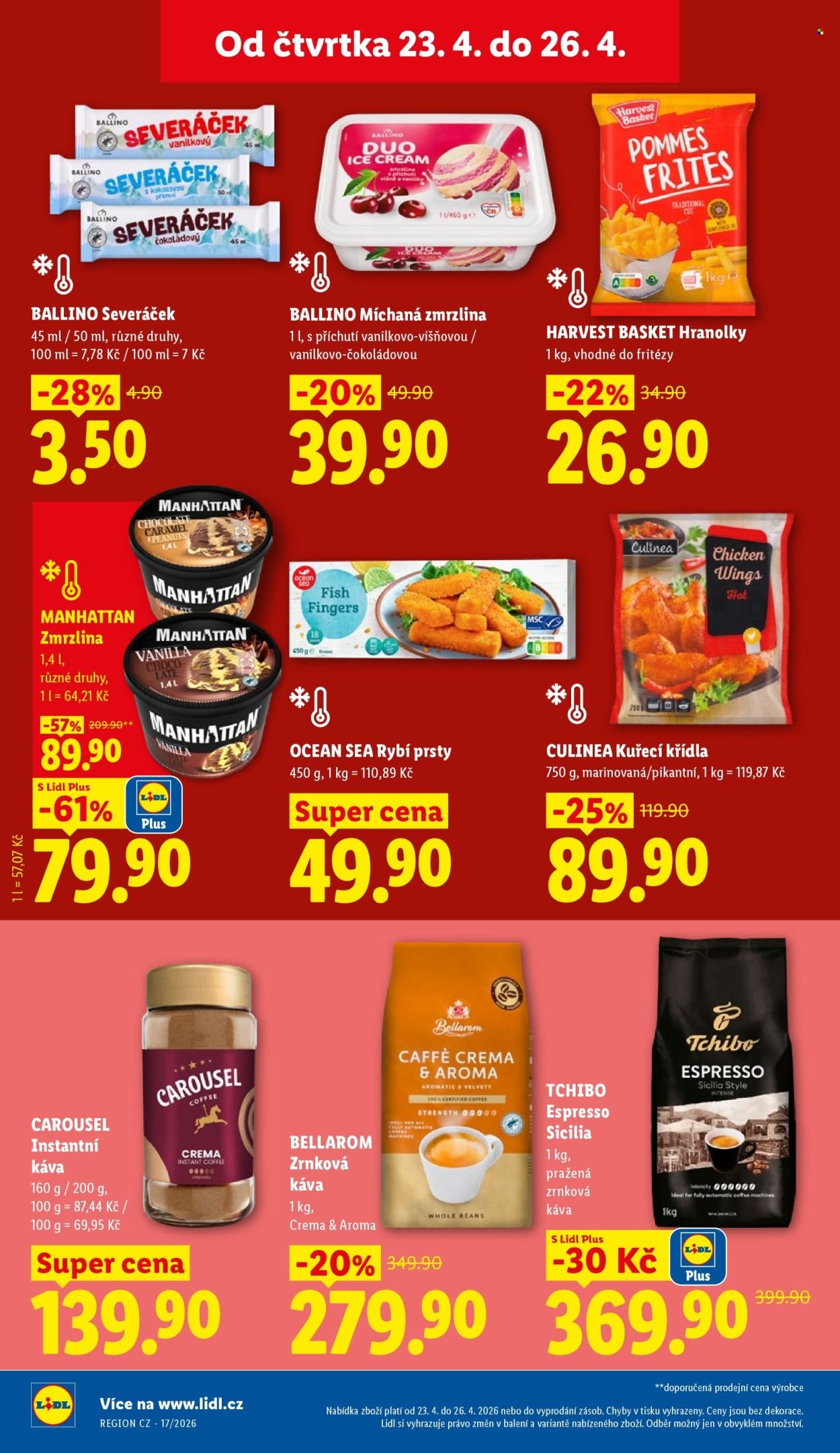 LIDL leták - Od čtvrtka 23.4.2026 (2026-04-23 - 2026-04-26)