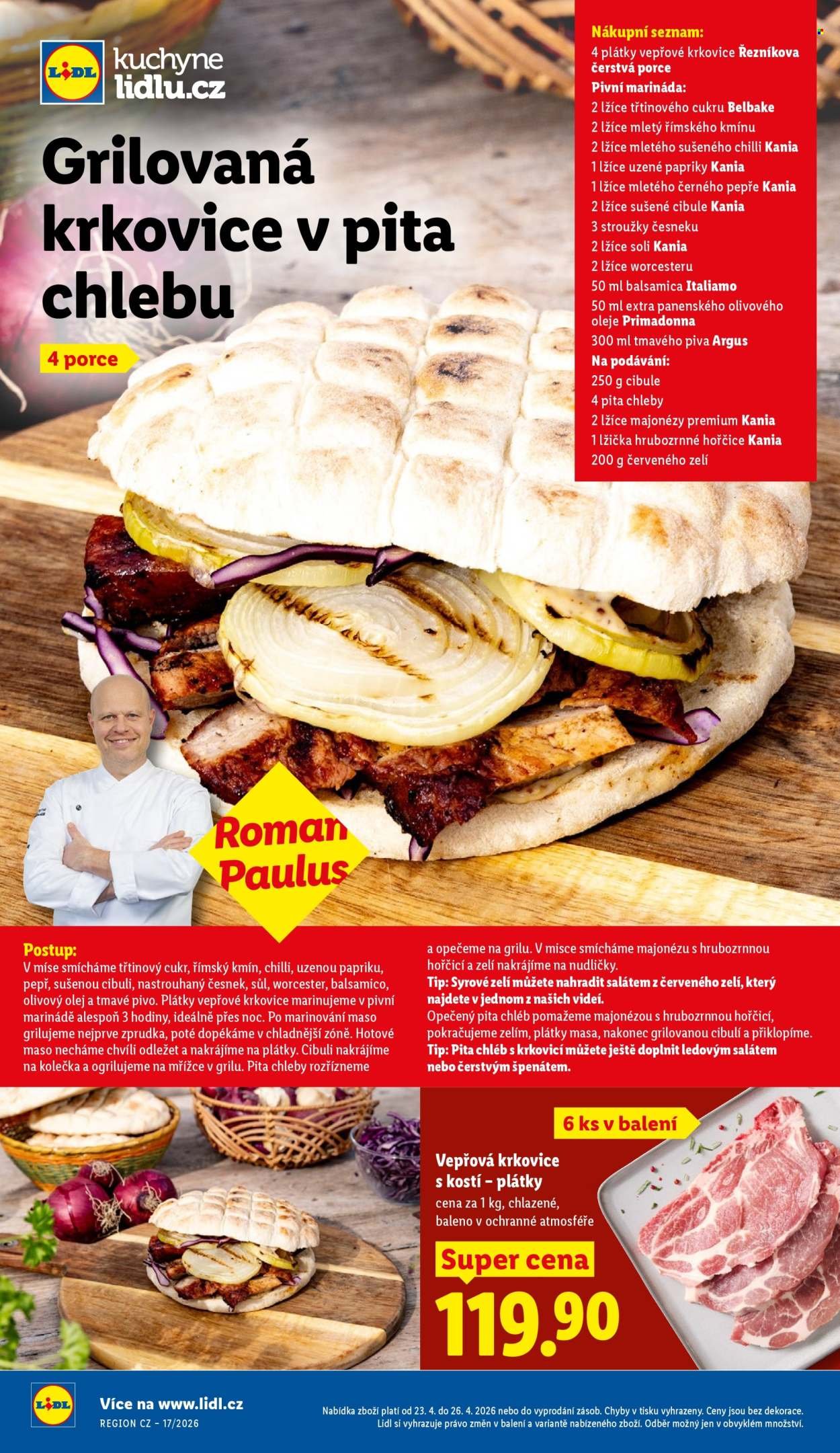 LIDL leták - Od čtvrtka 23.4.2026 (2026-04-23 - 2026-04-26)