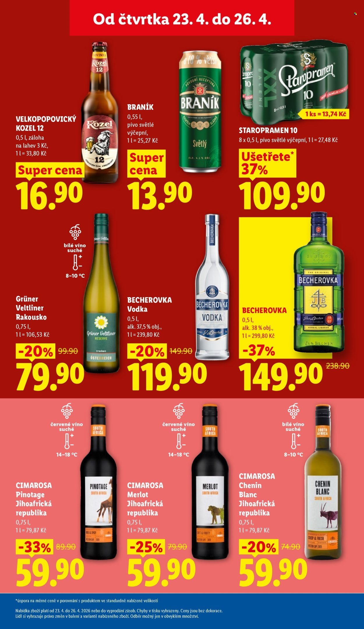 LIDL leták - Od čtvrtka 23.4.2026 (2026-04-23 - 2026-04-26)