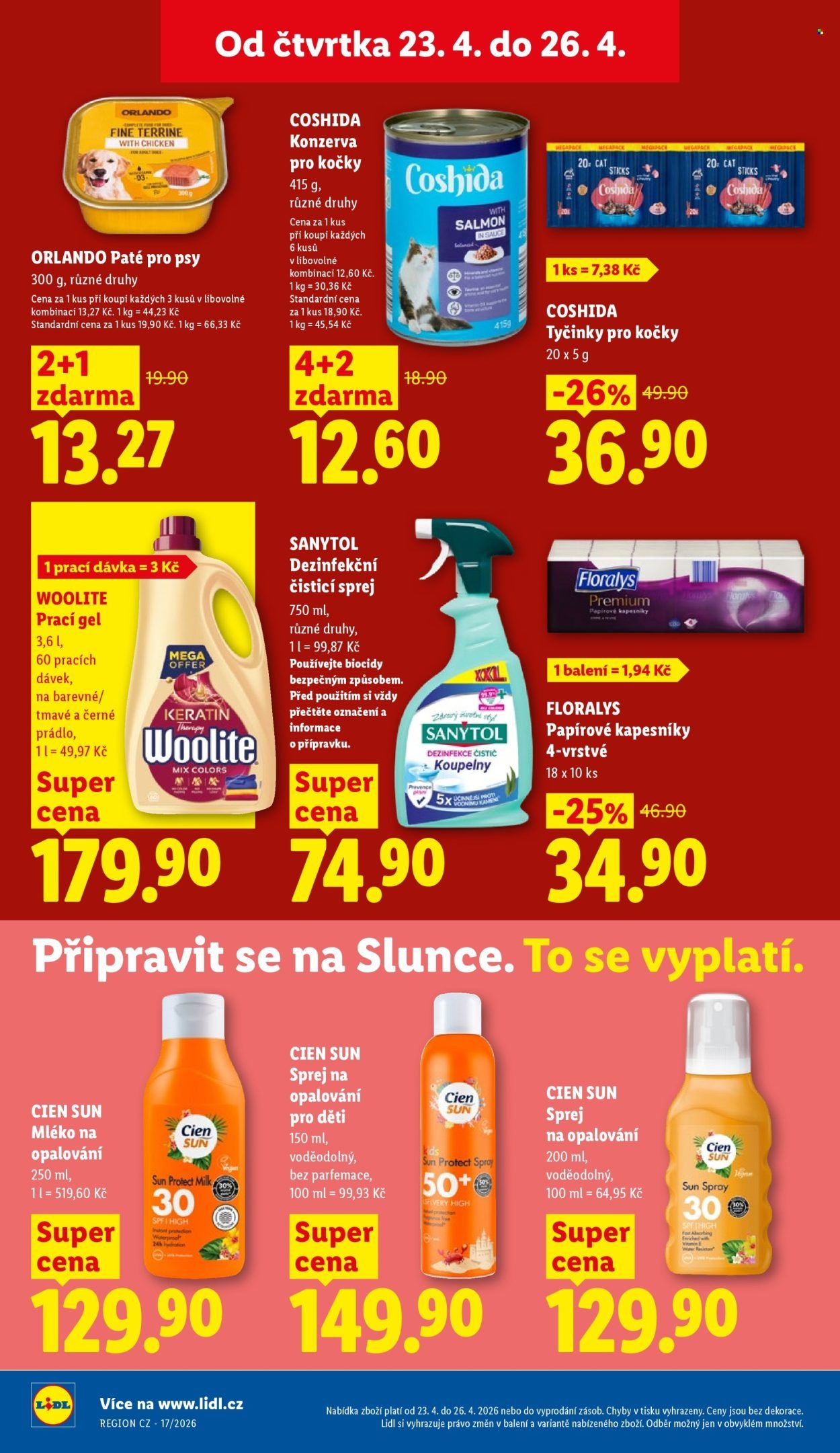 LIDL leták - Od čtvrtka 23.4.2026 (2026-04-23 - 2026-04-26)
