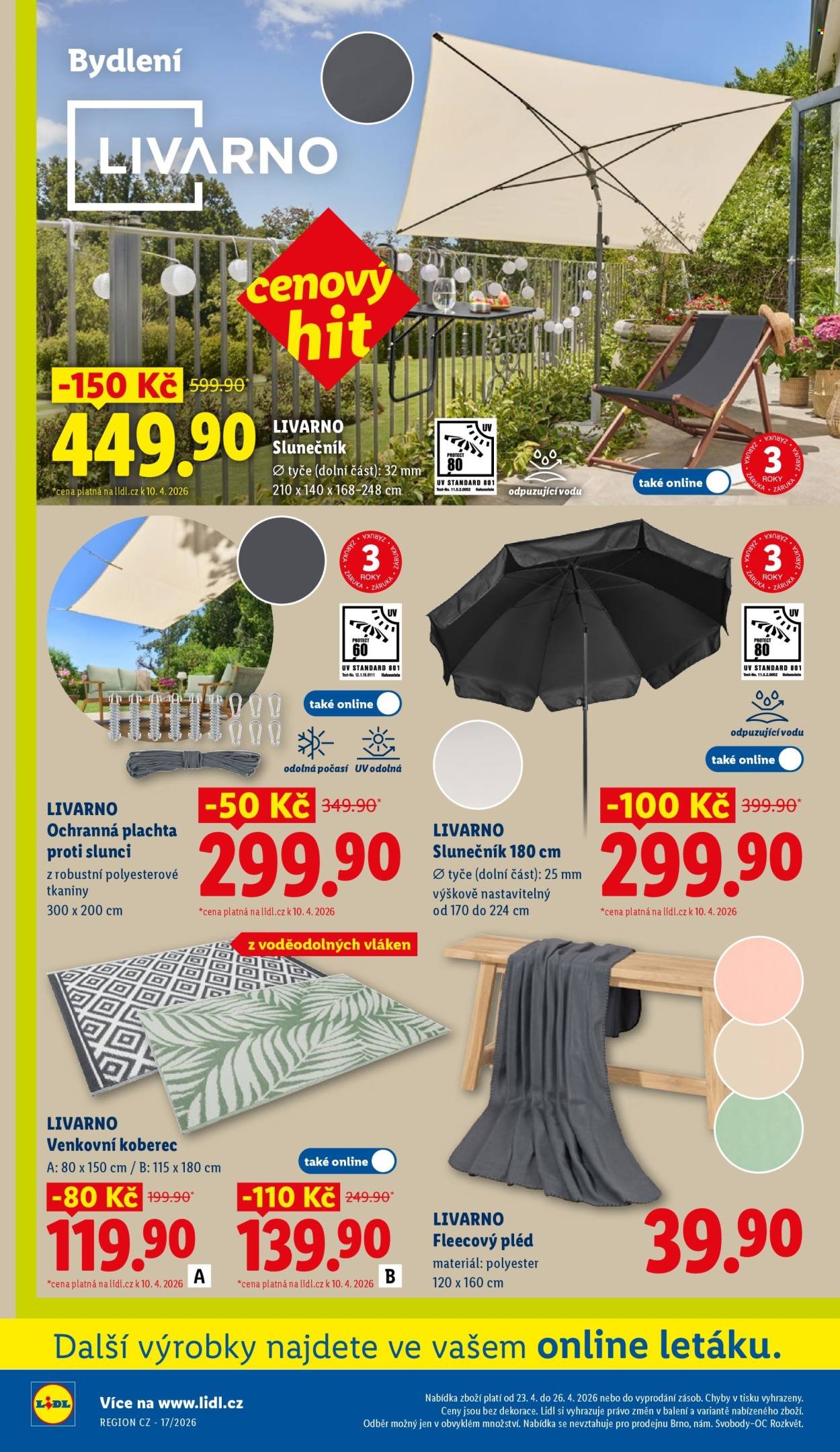 LIDL leták - Od čtvrtka 23.4.2026 (2026-04-23 - 2026-04-26)