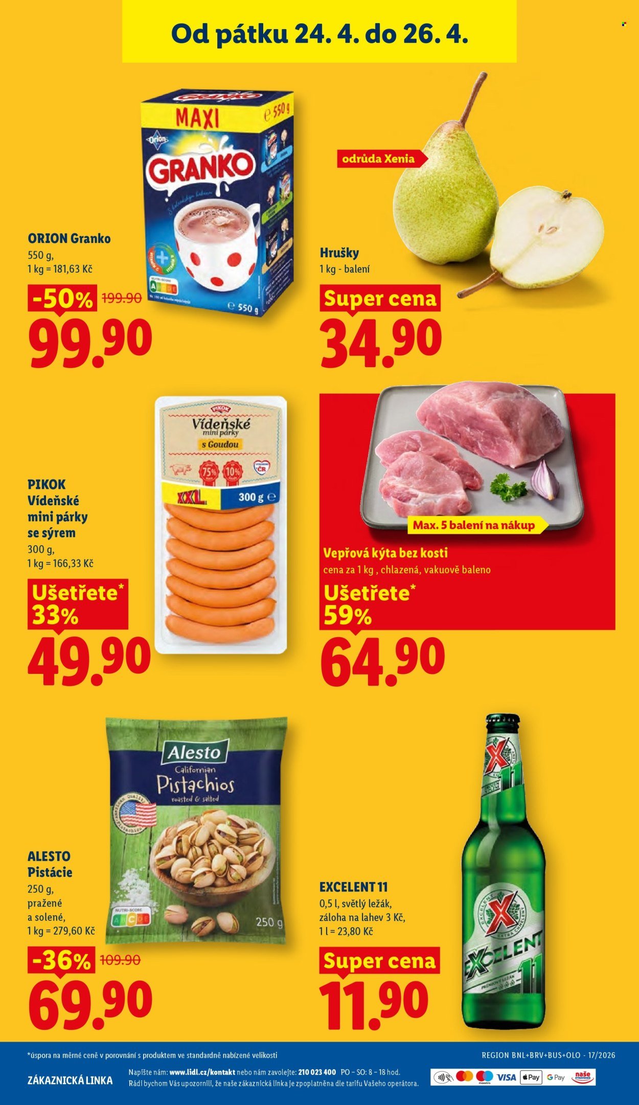 LIDL leták - Od čtvrtka 23.4.2026 (2026-04-23 - 2026-04-26)