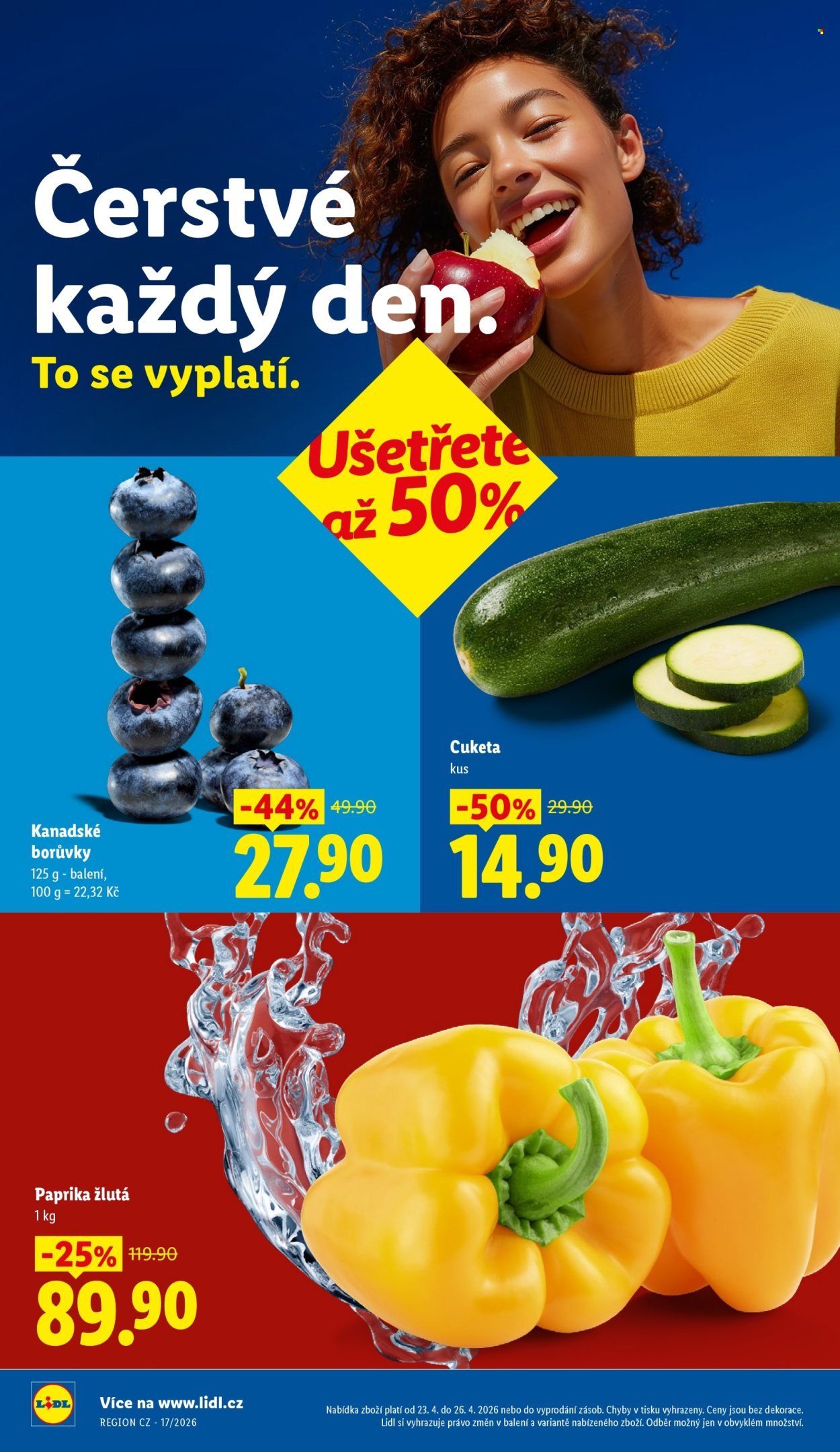 LIDL leták - Od čtvrtka 23.4.2026 (2026-04-23 - 2026-04-26)