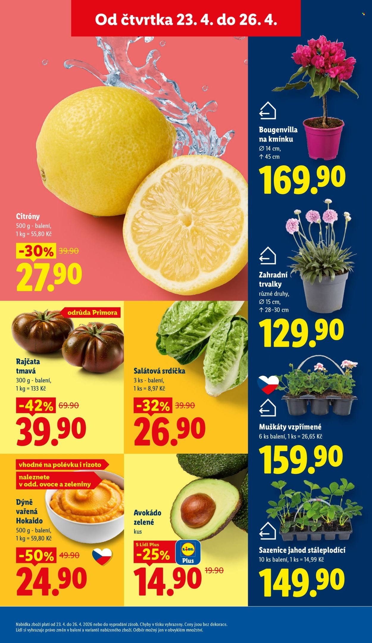 LIDL leták - Od čtvrtka 23.4.2026 (2026-04-23 - 2026-04-26)