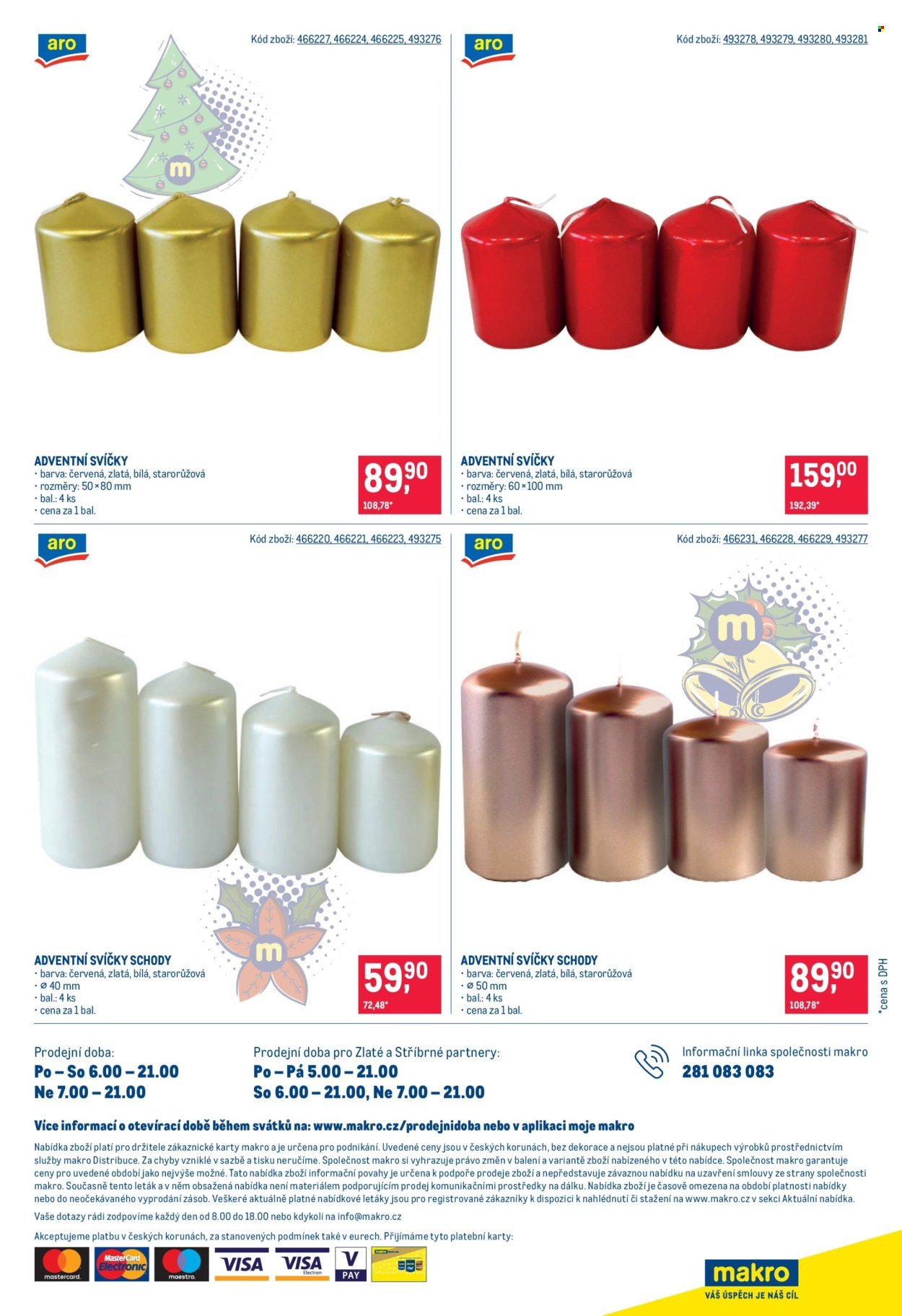 MAKRO leták - Dekorace (2025-10-22 - 2025-11-18)