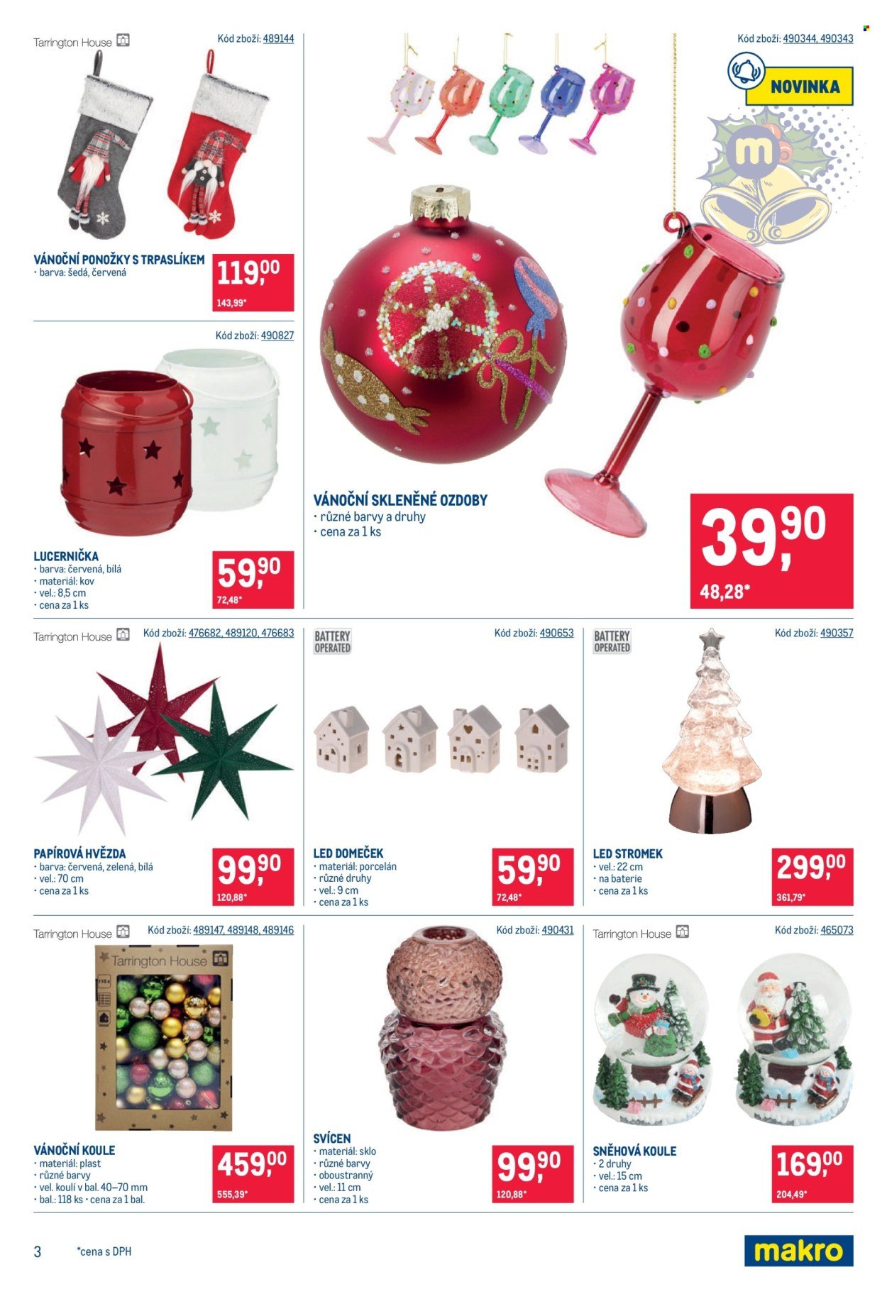 MAKRO leták - Dekorace (2025-10-22 - 2025-11-18)