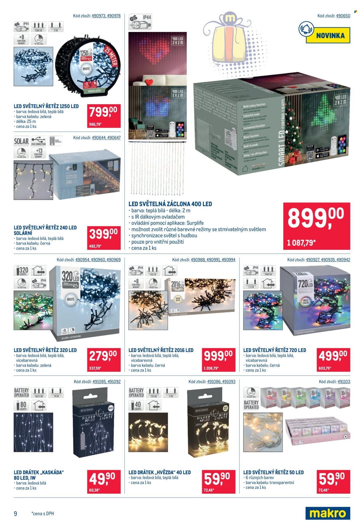 MAKRO leták - Dekorace (2025-10-22 - 2025-11-18)