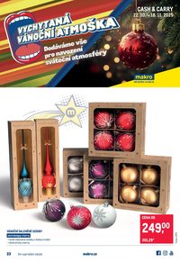 MAKRO leták - Dekorace (2025-10-22 - 2025-11-18)