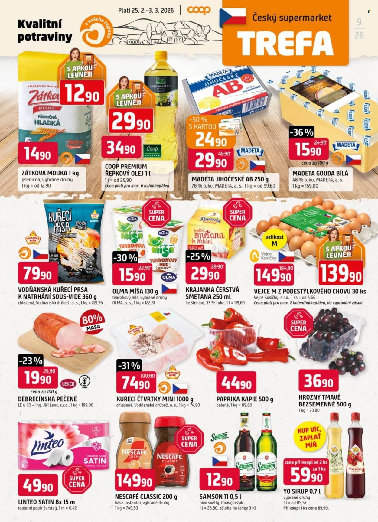 TREFA COOP leták - Od středy 25.2.2026 (2026-02-25 - 2026-03-03)