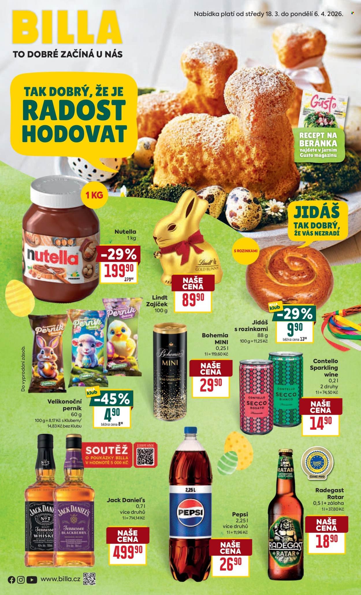 BILLA leták - Velikonoce (2026-03-18 - 2026-04-06)