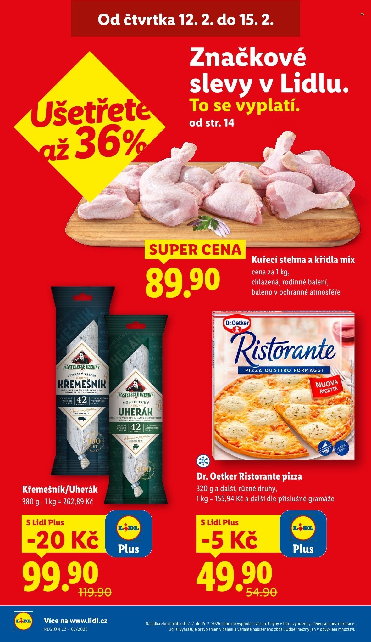 LIDL leták - Od čtvrtka 12.2.2026 (2026-02-12 - 2026-02-15)