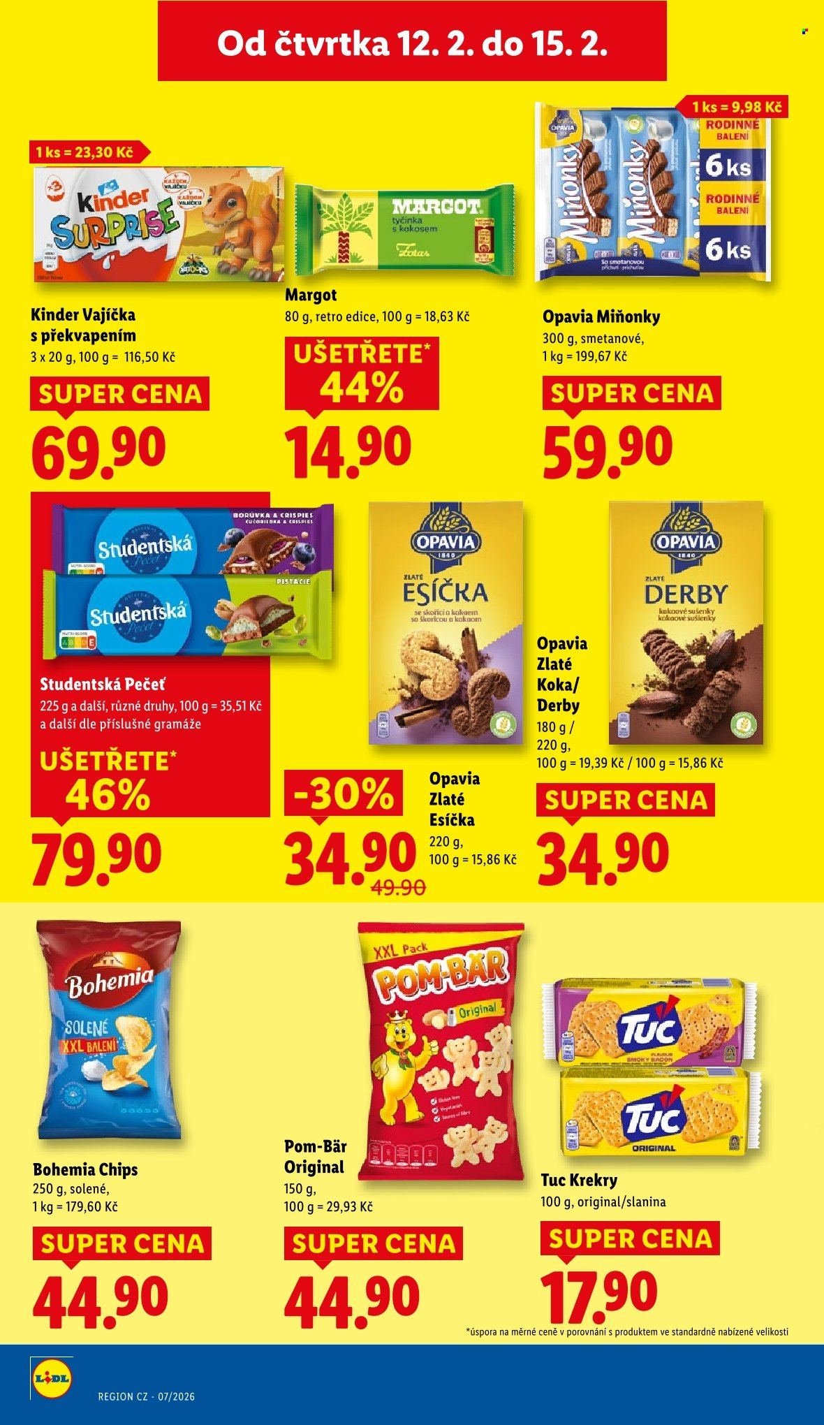 LIDL leták - Od čtvrtka 12.2.2026 (2026-02-12 - 2026-02-15)