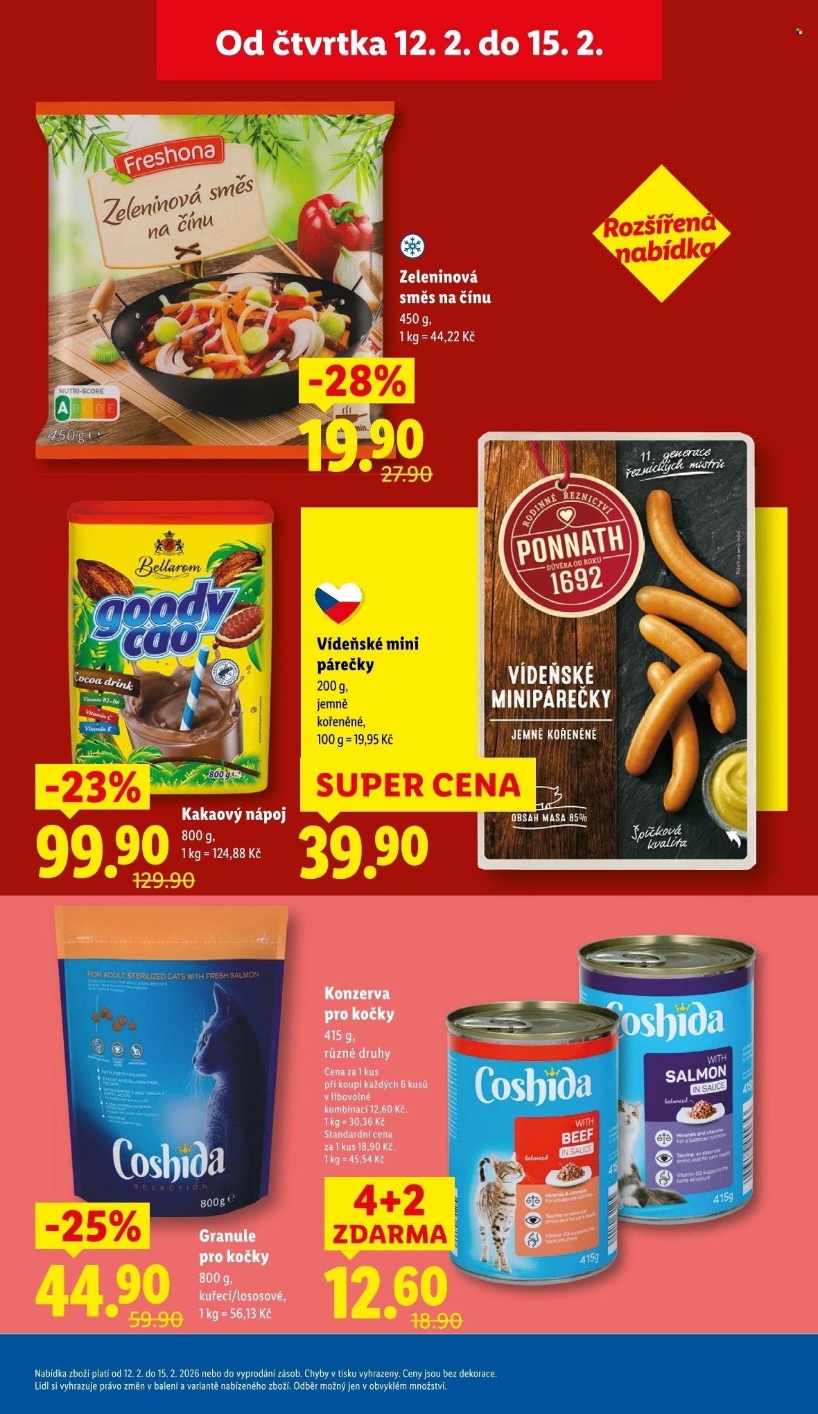 LIDL leták - Od čtvrtka 12.2.2026 (2026-02-12 - 2026-02-15)