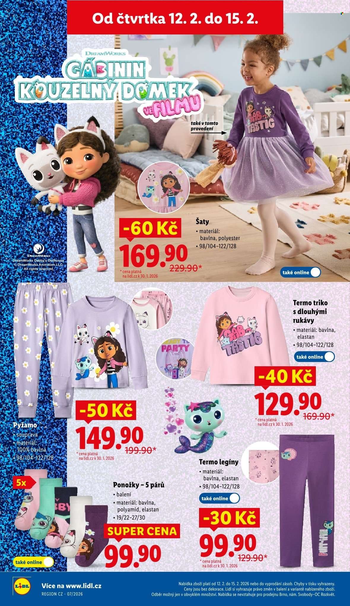 LIDL leták - Od čtvrtka 12.2.2026 (2026-02-12 - 2026-02-15)