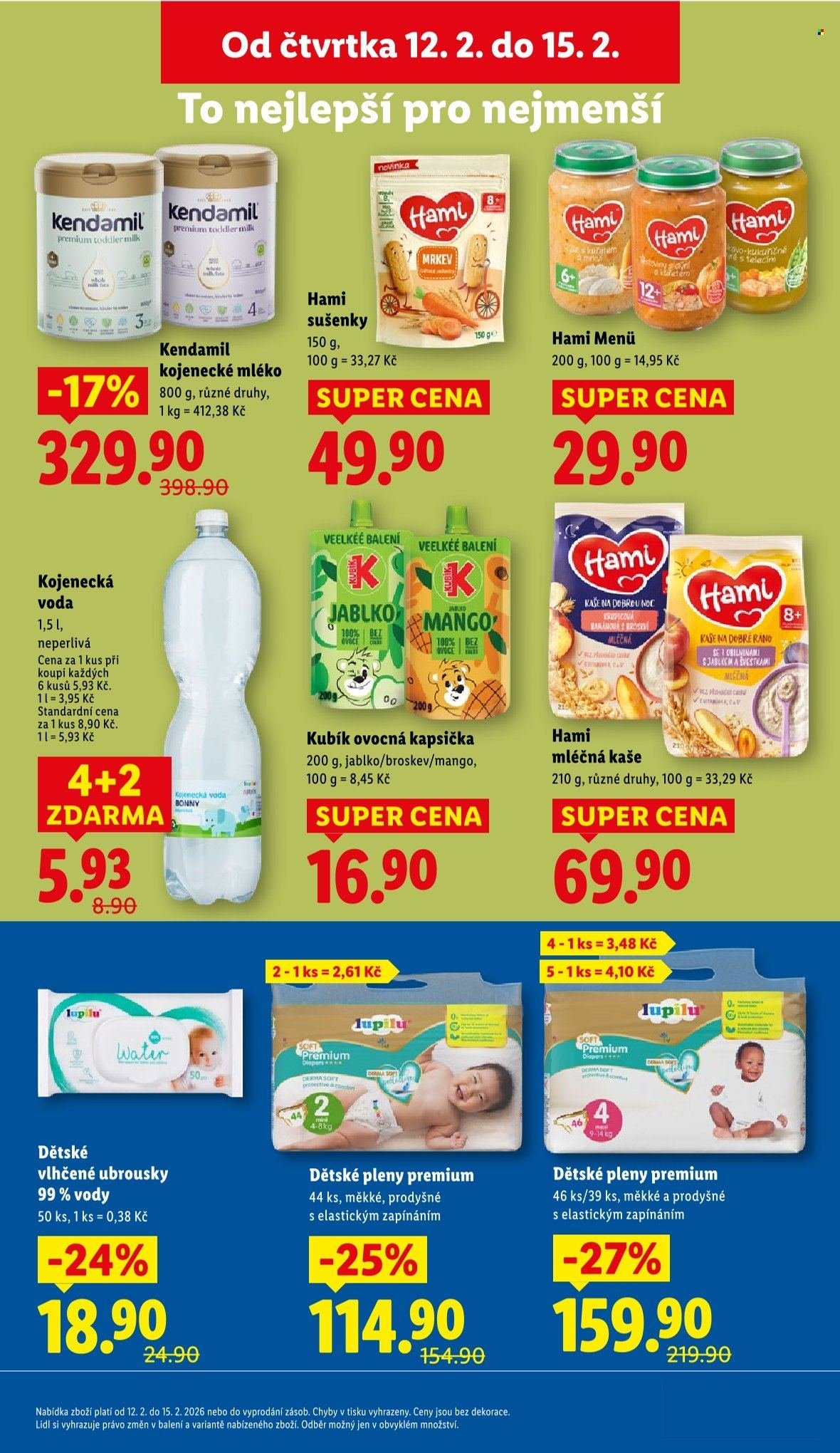 LIDL leták - Od čtvrtka 12.2.2026 (2026-02-12 - 2026-02-15)