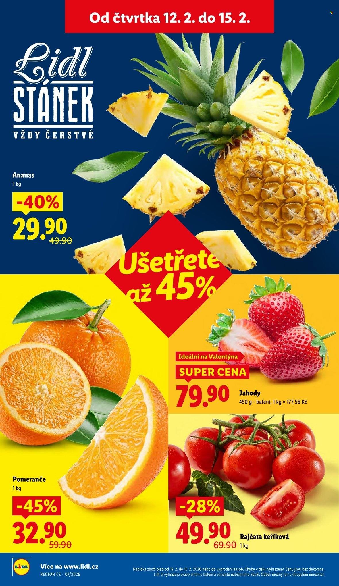 LIDL leták - Od čtvrtka 12.2.2026 (2026-02-12 - 2026-02-15)