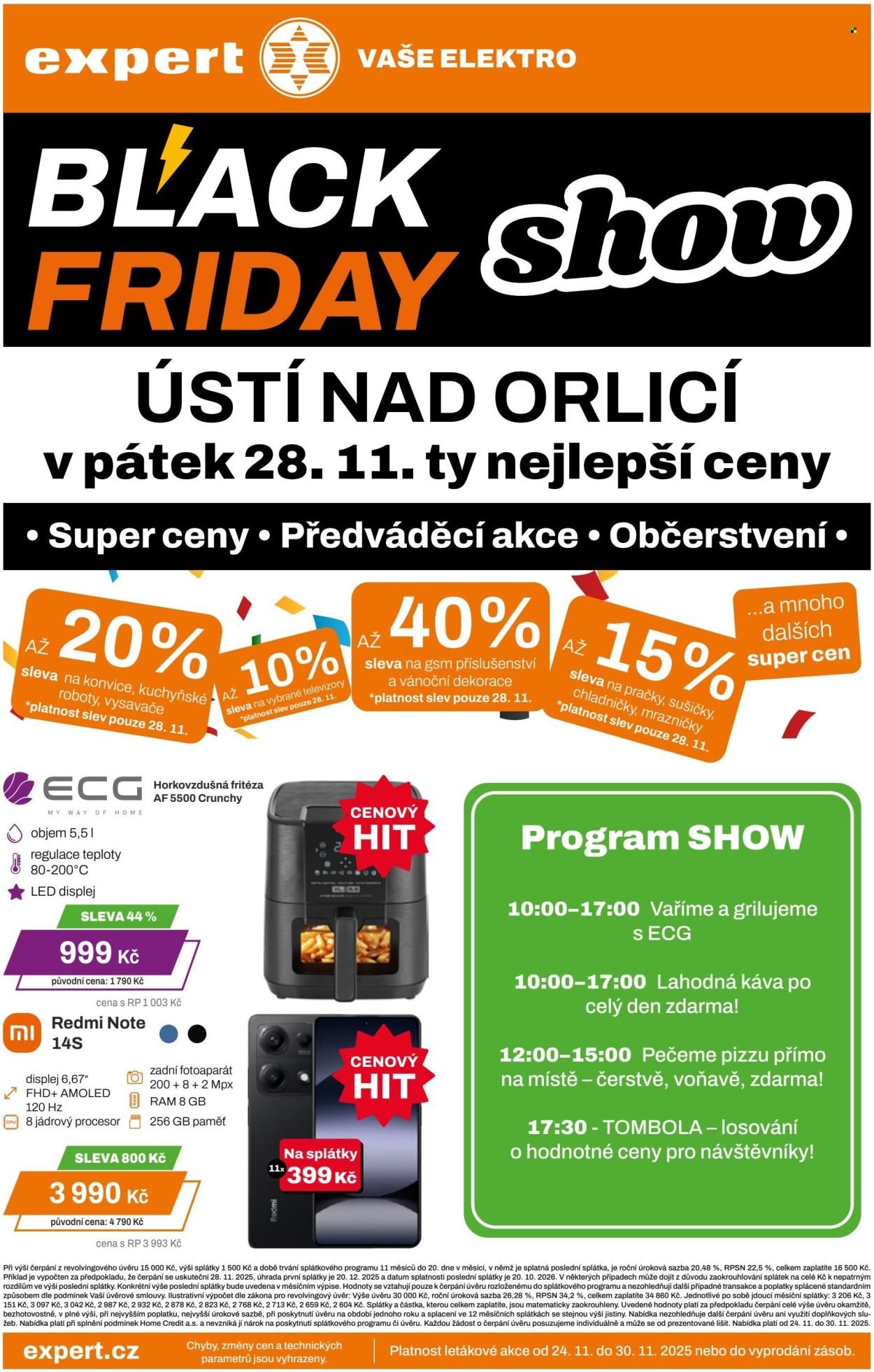EXPERT leták - Od pondělí 24.11.2025 (2025-11-24 - 2025-11-30)