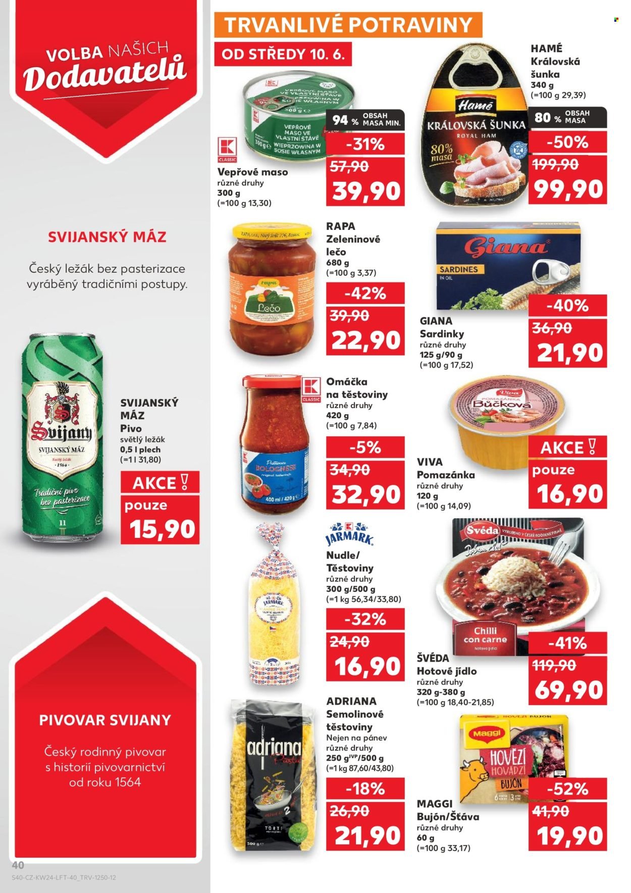 KAUFLAND leták - Od středy 10.6.2026