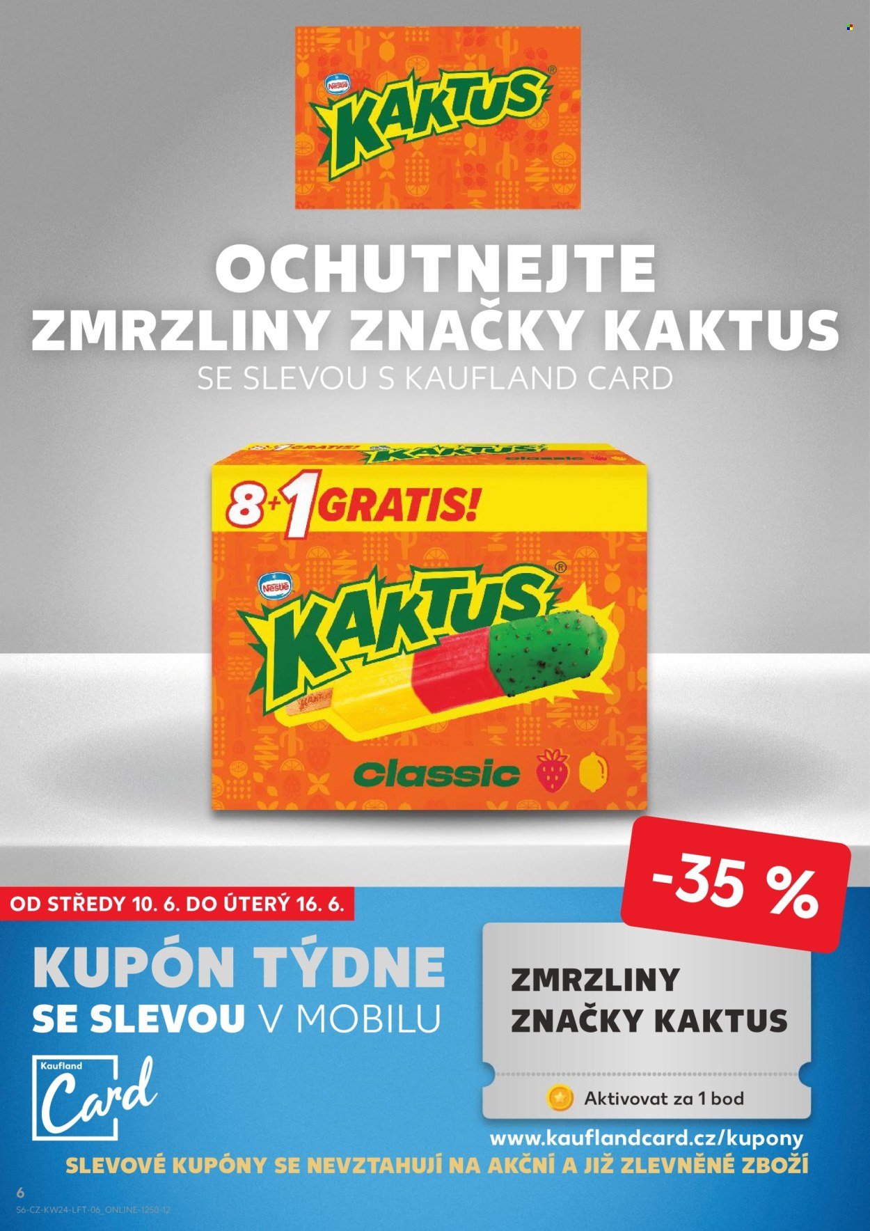 KAUFLAND leták - Od středy 10.6.2026