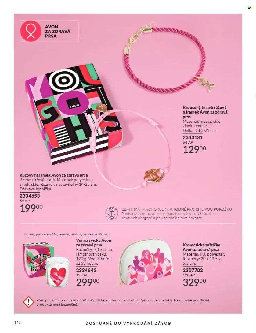AVON leták - Campaign 08