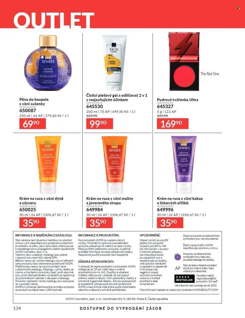 AVON leták - Campaign 08