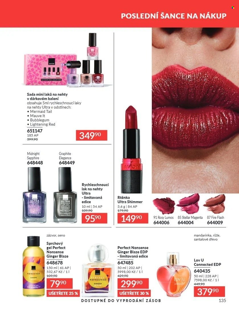 AVON leták - Campaign 08