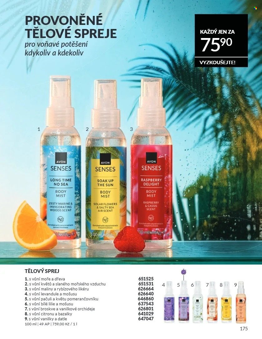AVON leták - Campaign 08