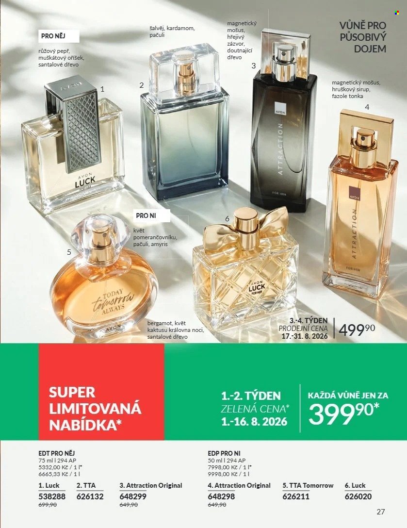 AVON leták - Campaign 08