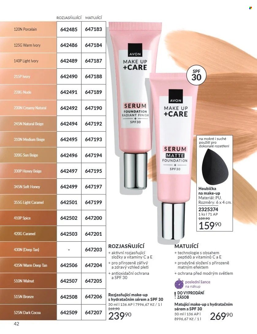 AVON leták - Campaign 08